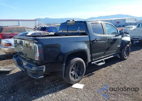 2017 Chevrolet Colorado Z71 from USA, damaged, VIN 1GCGTDEN2H1231814